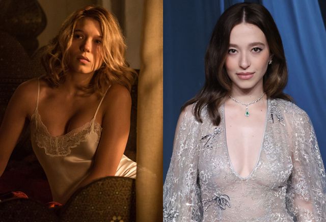 映画『007 スペクター』でのレア・セドゥ、マイキー・マディソン