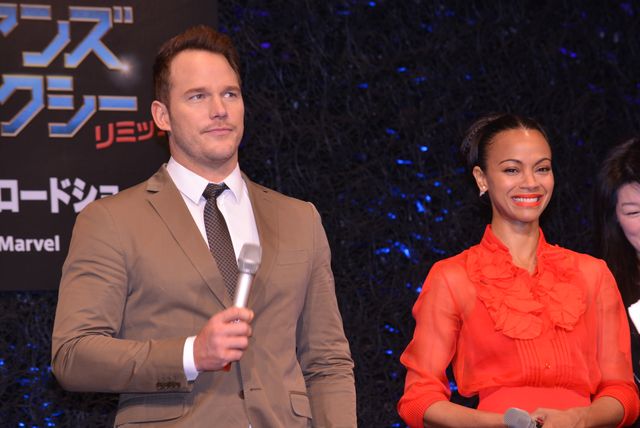 スカジャン似合ってる！『ガーディアンズ・オブ・ギャラクシー：リミックス』会見フォトギャラリー（8枚目）