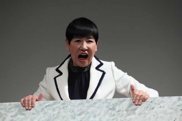 “現実の巨人”和田アキ子が登場！「進撃の巨人 -自由への咆哮-」新CM発表会（2枚目）