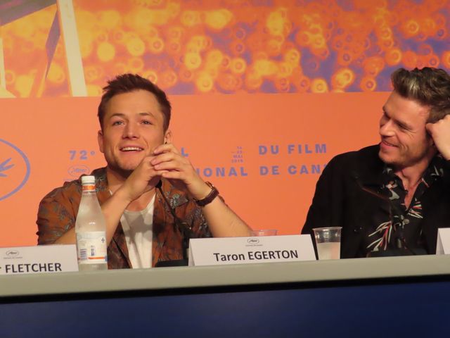 タロン・エガートン＆リチャード・マッデンの笑顔！『ロケットマン』カンヌ公式会見（2枚目）