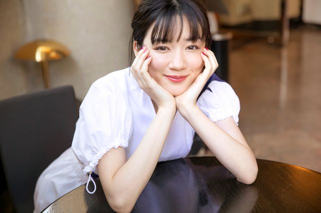 可愛すぎる！永野芽郁『君は月夜に光り輝く』インタビューカット（5枚目）