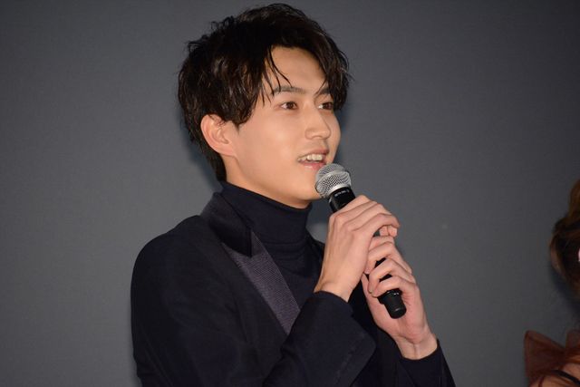 杉野遥亮＆福原遥の笑顔満開！『羊とオオカミの恋と殺人』完成披露上映会：フォトギャラリー