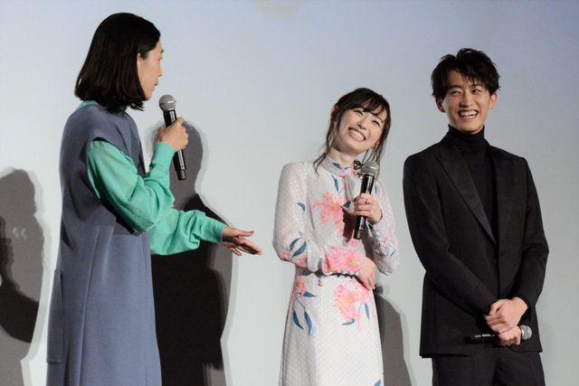 杉野遥亮＆福原遥の笑顔満開！『羊とオオカミの恋と殺人』完成披露上映会（15枚目）