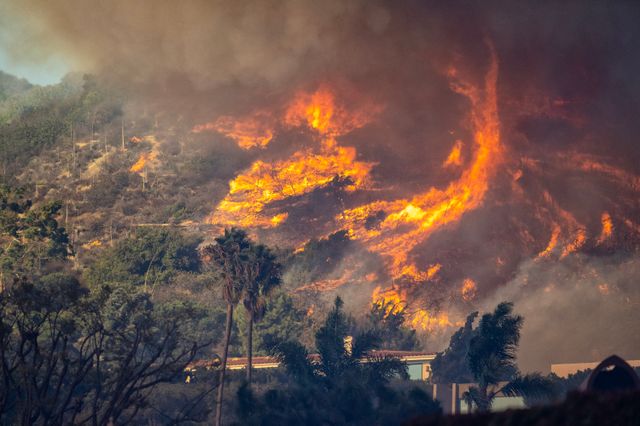 甚大な被害をもたらしているロサンゼルスの山火事