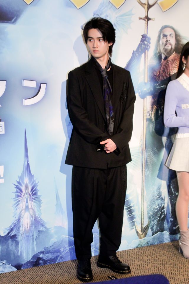 藤岡弘、ファミリー藤岡真威人・天翔愛・天翔天音が登壇『アクアマン／失われた王国』ありがとうアクアマンイベント（5枚目）