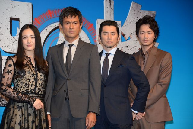 江口洋介、本木雅弘、仲間由紀恵、綾野剛、堤幸彦監督がそろった！映画『天空の蜂』完成報告会見フォトギャラリー（7枚目）