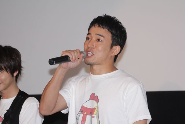 ファンキー加藤＆平愛梨が登場！会場騒然…『サブイボマスク』初日舞台あいさつフォトギャラリー（5枚目）