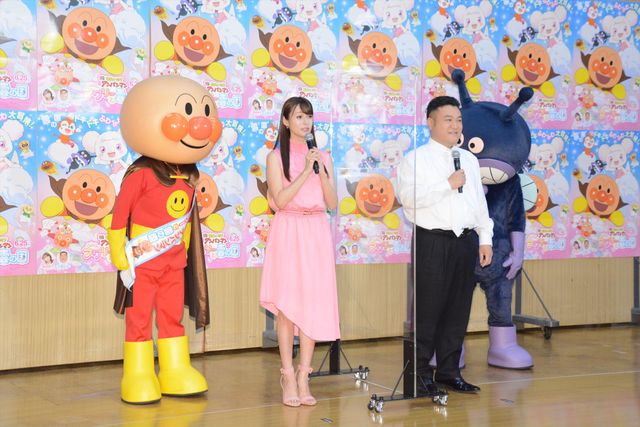 深田恭子にとっての“アンパンマン”は吉田沙保里！『それいけ！アンパンマン　ふわふわフワリーと雲の国』公開アフレコイベント（3枚目）