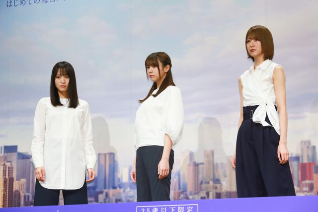 欅坂46・菅井友香、小林由依、土生瑞穂が新曲をアピール！（13枚目）
