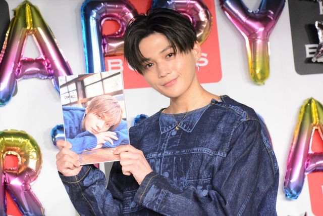 八木勇征、瀬口黎弥と泣き笑い！1st 写真集「CONTACT」発売記念イベント取材会（10枚目）