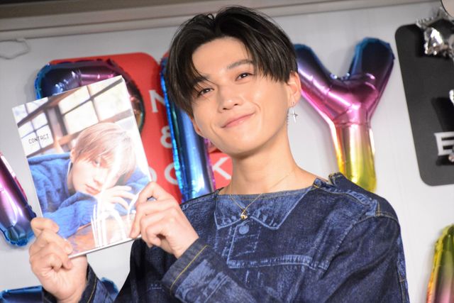 八木勇征、瀬口黎弥と泣き笑い！1st 写真集「CONTACT」発売記念イベント取材会（11枚目）
