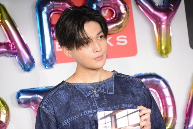 八木勇征、瀬口黎弥と泣き笑い！1st 写真集「CONTACT」発売記念イベント取材会（12枚目）