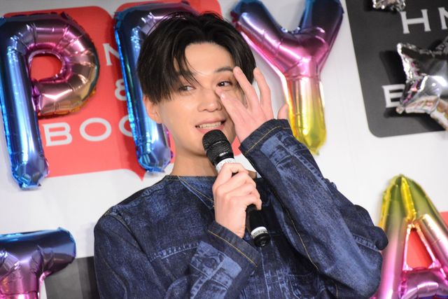 八木勇征、瀬口黎弥と泣き笑い！1st 写真集「CONTACT」発売記念イベント取材会（18枚目）