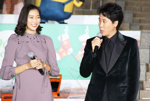 大泉洋らキャスト陣、イルミネーション点灯式に登場！『グリンチ』ジャパンプレミア：フォトギャラリー