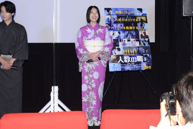 中村倫也＆石橋静河、浴衣姿が美しい！映画『人数の町』完成記念会見（19枚目）