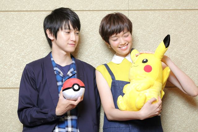 ゲットだぜ!!『劇場版ポケットモンスター　キミにきめた！』本郷奏多＆佐藤栞里インタビューショット！（3枚目）