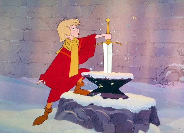 ディズニーアニメ映画『王さまの剣』（1963）より