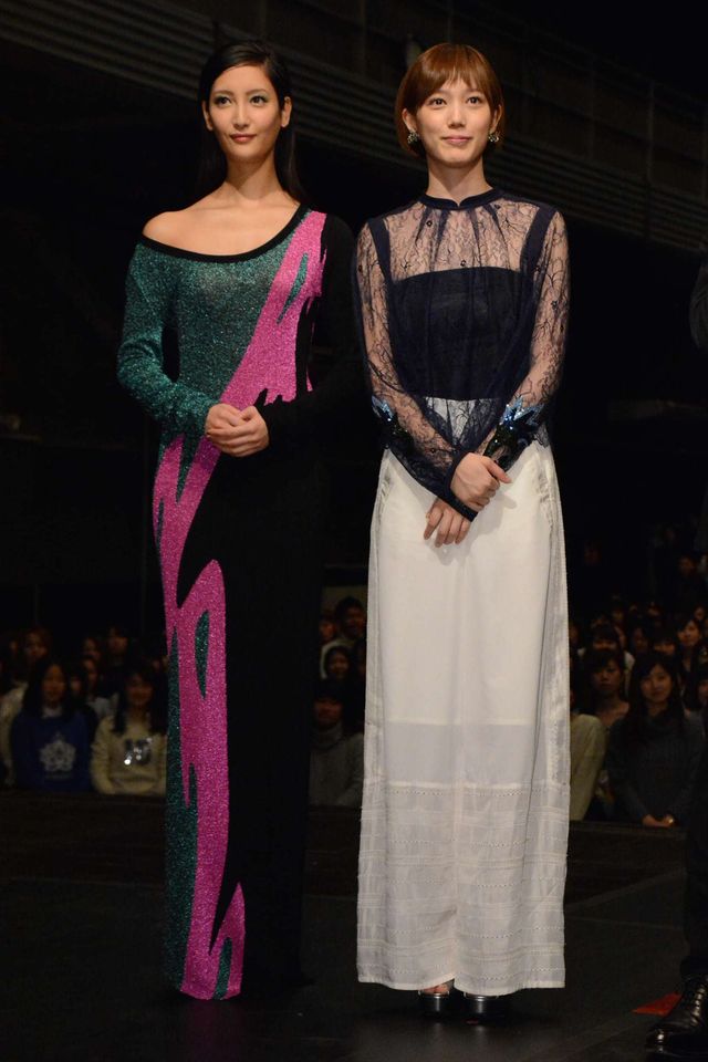 美女3人とトラ！映画『土竜の唄　香港狂騒曲』イベントギャラリー（9枚目）