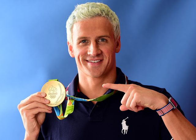 競泳で金メダルを獲得したライアン・ロクテ選手