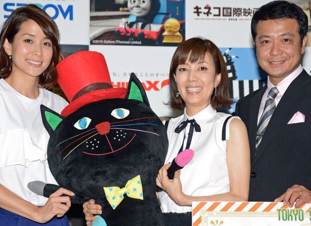日本最大の子ども映画祭開催！ - （左から）内田恭子、戸田恵子、中山秀征