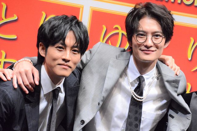 仲良すぎ！岡田将生×松坂桃李×柳楽優弥トリオ集結『ゆとりですがなにか　インターナショナル』完成報告会見（3枚目）