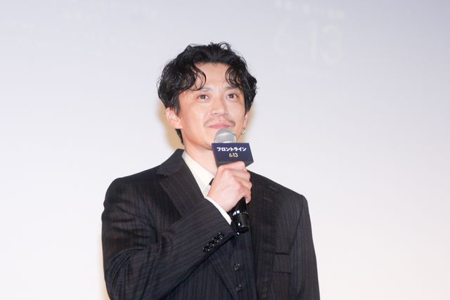 小栗旬＆窪塚洋介、日体大にサプライズ登場！映画『フロントライン』キックオフイベント（7枚目）