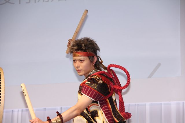 菅田将暉「鬼ちゃん」が和太鼓を披露！イベントフォトギャラリー（2枚目）