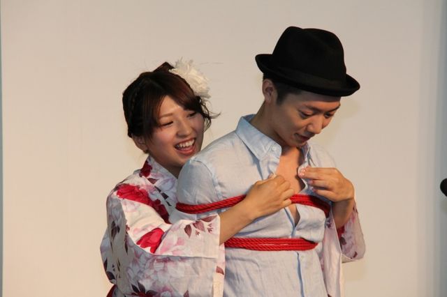 『ナナとカオル 第2章』イベントで主演の青野未来がムチ打ち初挑戦！　「わたしがSかMか自分でも知りたい」　画像ギャラリー（16枚目）