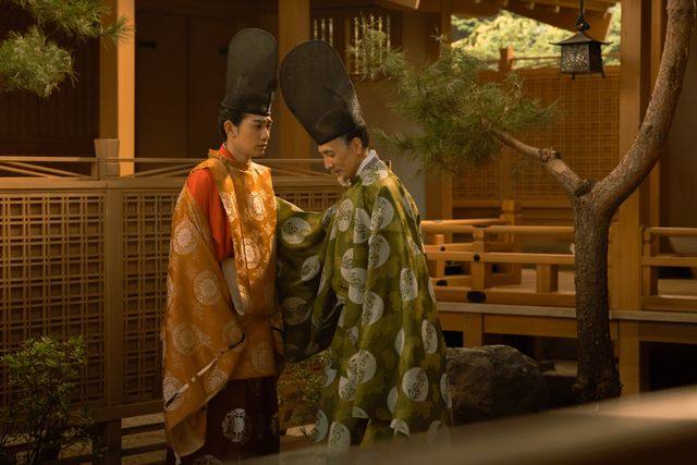 「光る君へ」町田啓太＆橋爪淳“親子”初共演シーン（7枚目）