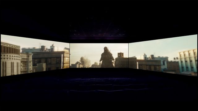 『ゴジラ-1.0』「ScreenX」での上映イメージ：フォトギャラリー