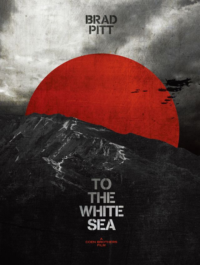 『白の海へ TO THE WHITE SEA』のフェイクポスター