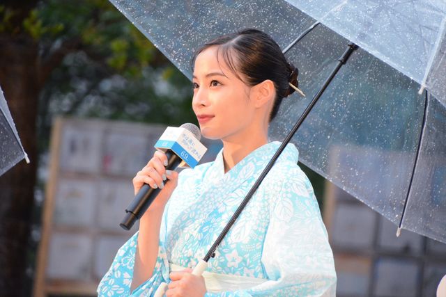 広瀬すず＆大西利空、浴衣姿で映画ヒット祈願『水は海に向かって流れる』公開直前イベント：フォトギャラリー