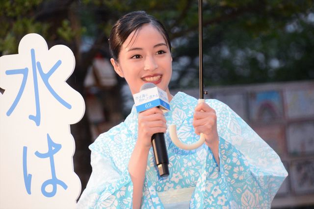 広瀬すず＆大西利空、浴衣姿で映画ヒット祈願『水は海に向かって流れる』公開直前イベント（2枚目）