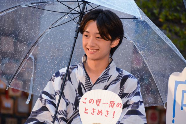 広瀬すず＆大西利空、浴衣姿で映画ヒット祈願『水は海に向かって流れる』公開直前イベント（4枚目）