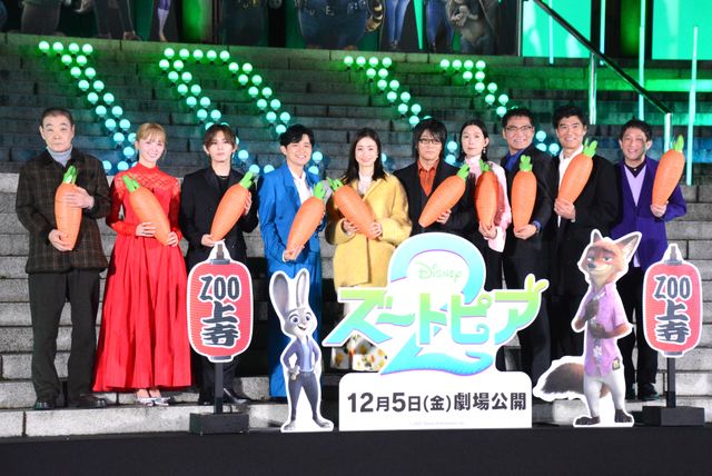 映画『ズートピア2』ZOOJOJI大ヒット祈願イベント:フォトギャラリー