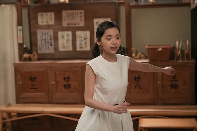 鈴子の親友・タイ子（藤間爽子）「ブギウギ」第12回の場面写真（2枚目）