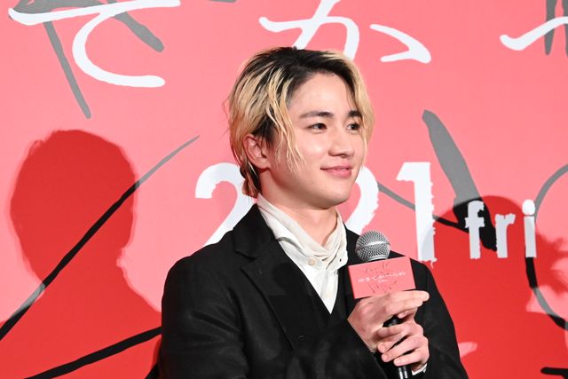 広瀬すず、しっとり和装姿！木戸大聖＆岡田将生と登壇『ゆきてかへらぬ』完成披露（2枚目）