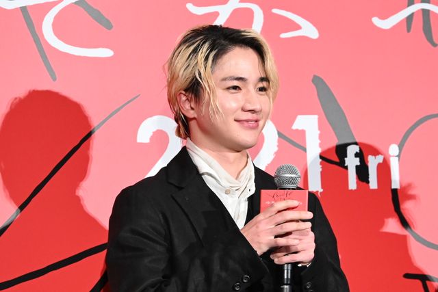 広瀬すず、しっとり和装姿！木戸大聖＆岡田将生と登壇『ゆきてかへらぬ』完成披露（3枚目）