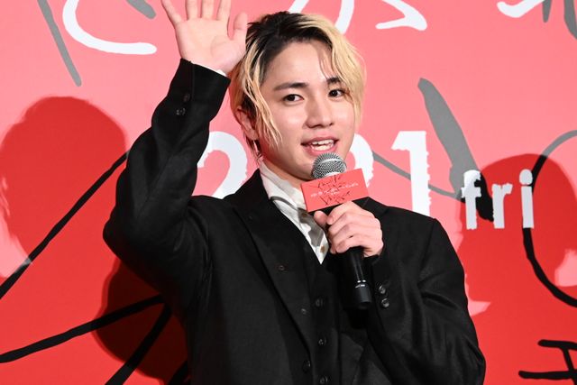 広瀬すず、しっとり和装姿！木戸大聖＆岡田将生と登壇『ゆきてかへらぬ』完成披露（4枚目）