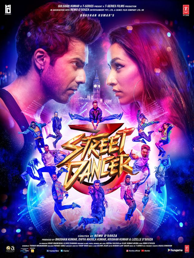 『ストリートダンサー』インド版ポスター