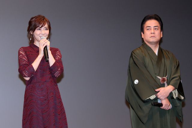 倉科カナと立川談春が揃って登壇！『あいあい傘』舞台挨拶付き試写会（3枚目）