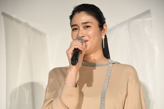 小雪＆田中偉登“母子”、映画『桜色の風が咲く』舞台あいさつに登壇（6枚目）