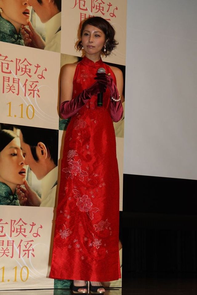 熊切あさ美、チャイナドレスで登場！映画『危険な関係』公開記念トークショー（5枚目）