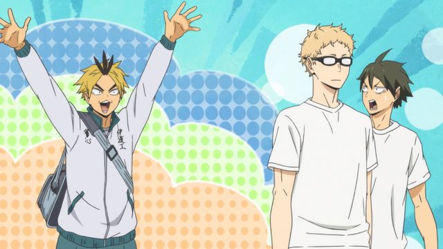 黄金川＆月島＆山口！「ハイキュー!!　TO THE TOP」第6話カット（6枚目）