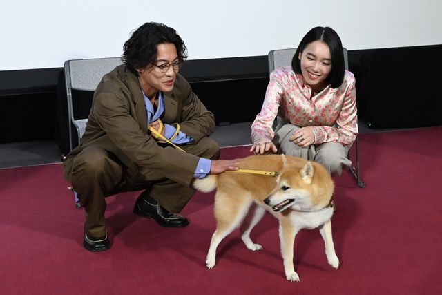 大東駿介＆飯豊まりえ、NHKドラマ10「シバのおきて～われら犬バカ編集部～」完成試写会へ（14枚目）