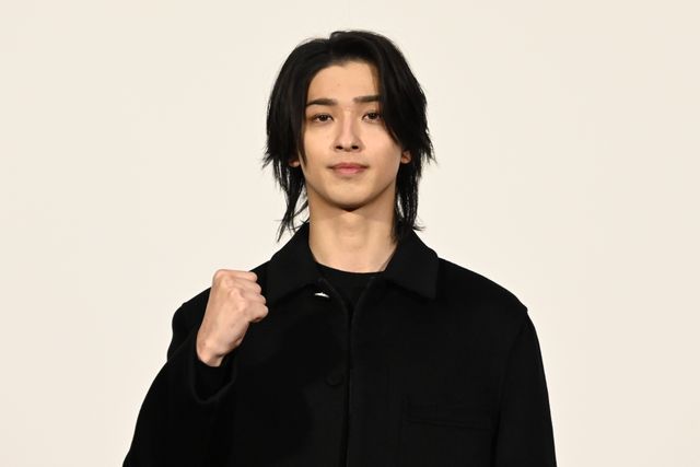 横浜流星、大河ドラマ「べらぼう～蔦重栄華乃夢噺～」完成試写会会見の様子（8枚目）