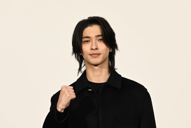 横浜流星、大河ドラマ「べらぼう～蔦重栄華乃夢噺～」完成試写会会見の様子（9枚目）