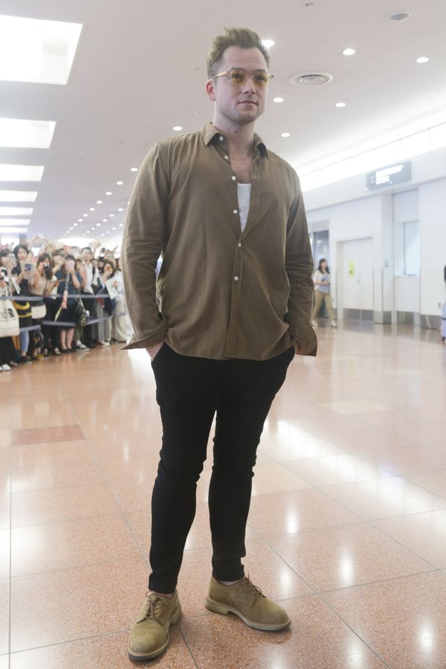 最高の笑顔！羽田空港でファンサービスするタロンくん（6枚目）