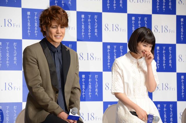 宮野真守、セクシーなヒロインに驚き？映画『打ち上げ花火、下から見るか？横から見るか？』製作報告会見（14枚目）