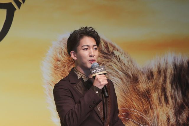 尾上右近＆松田元太、肩を組み仲良く熱唱！『ライオン・キング：ムファサ』劇中歌初お披露目イベント（4枚目）